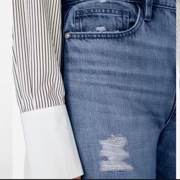 Frame Le Jane Downpour Rips, New without tags, size 27 - Picture 3 of 4